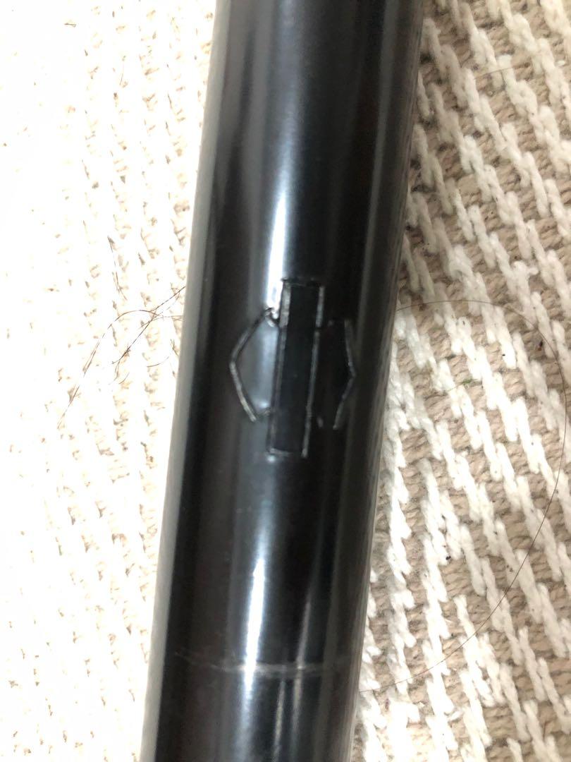 chizeled satin black handlebar