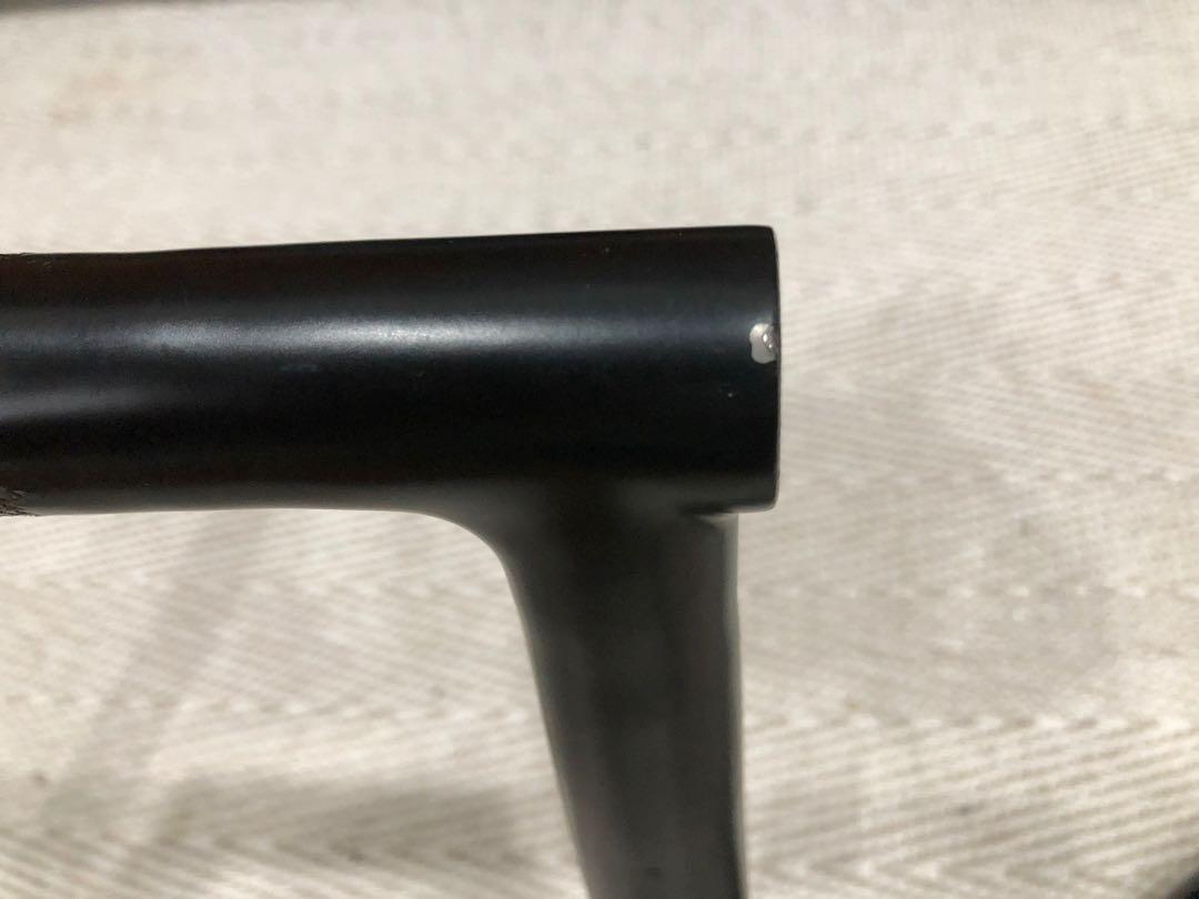 chizeled satin black handlebar