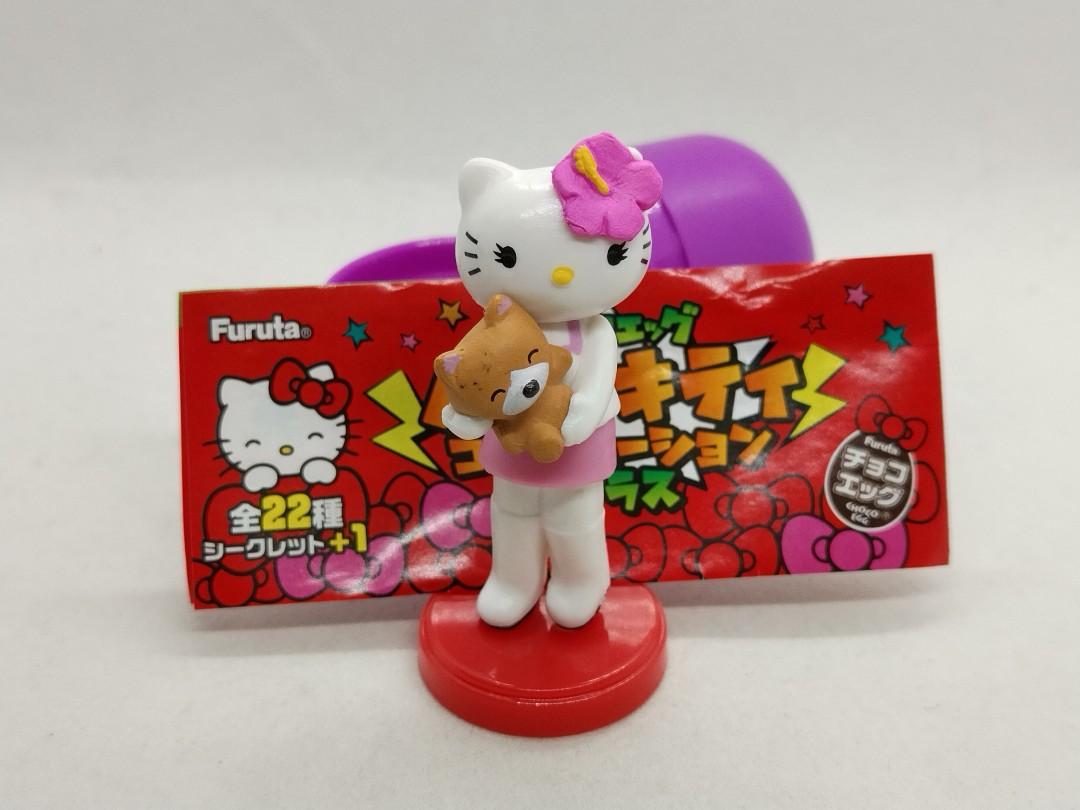 Furuta Hello Kitty PEACH JOHN Choco Egg Mini Figure Japan Anime Gashapon Toy