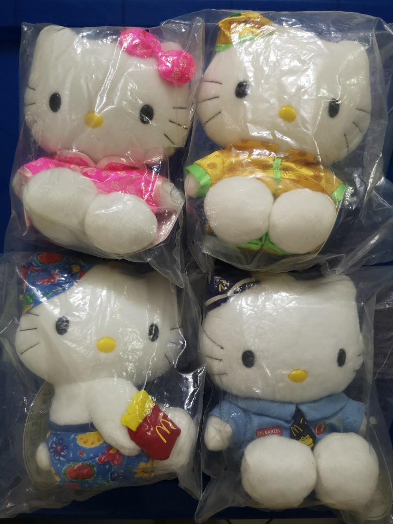 Hello Kitty x McD collaboration Plushie, Toys & Games, Action Figures ...