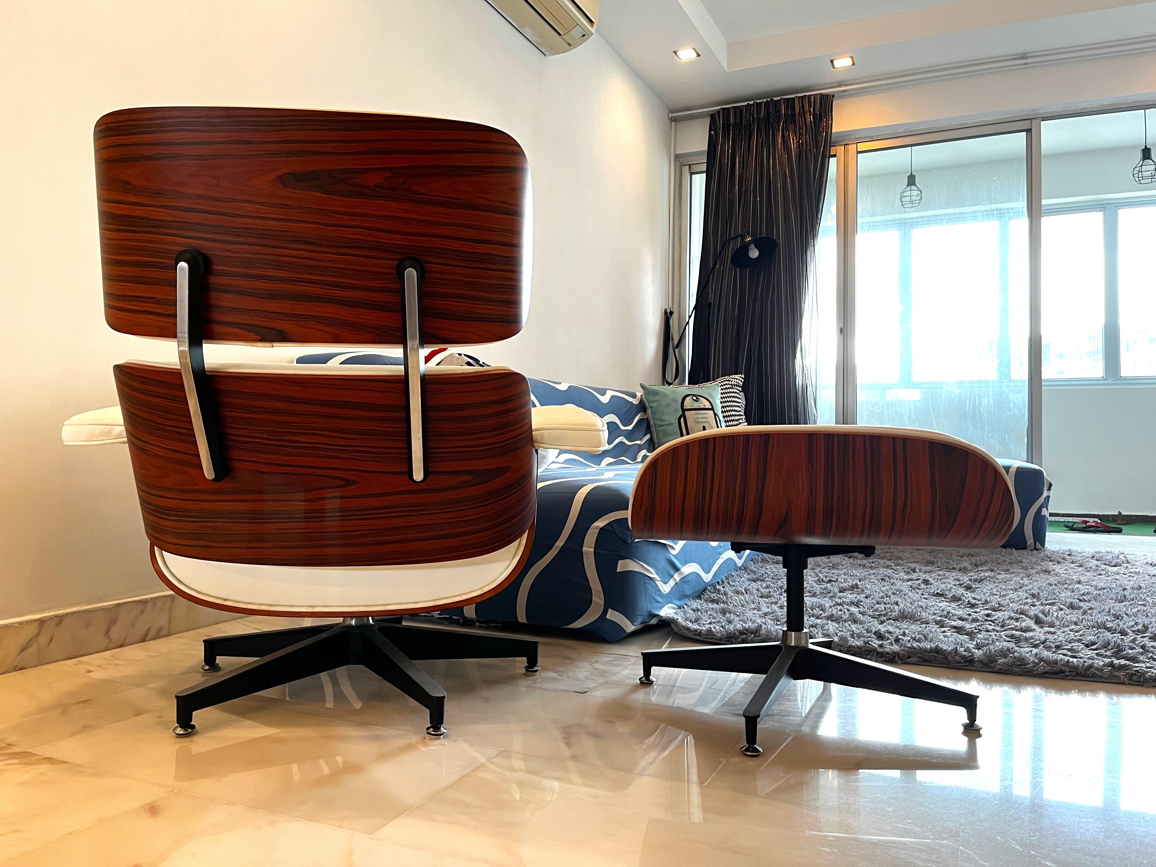 Herman Miller Eames lounge chair replica, Furniture & Home Living