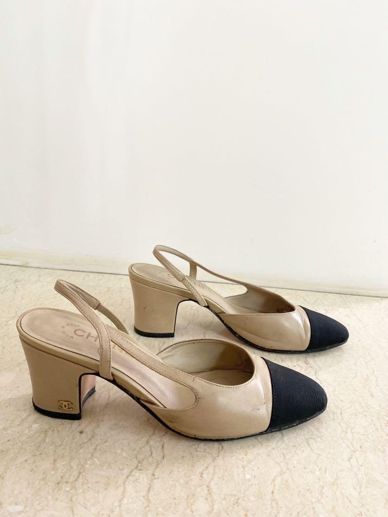 Chanel hot sale inspired heels