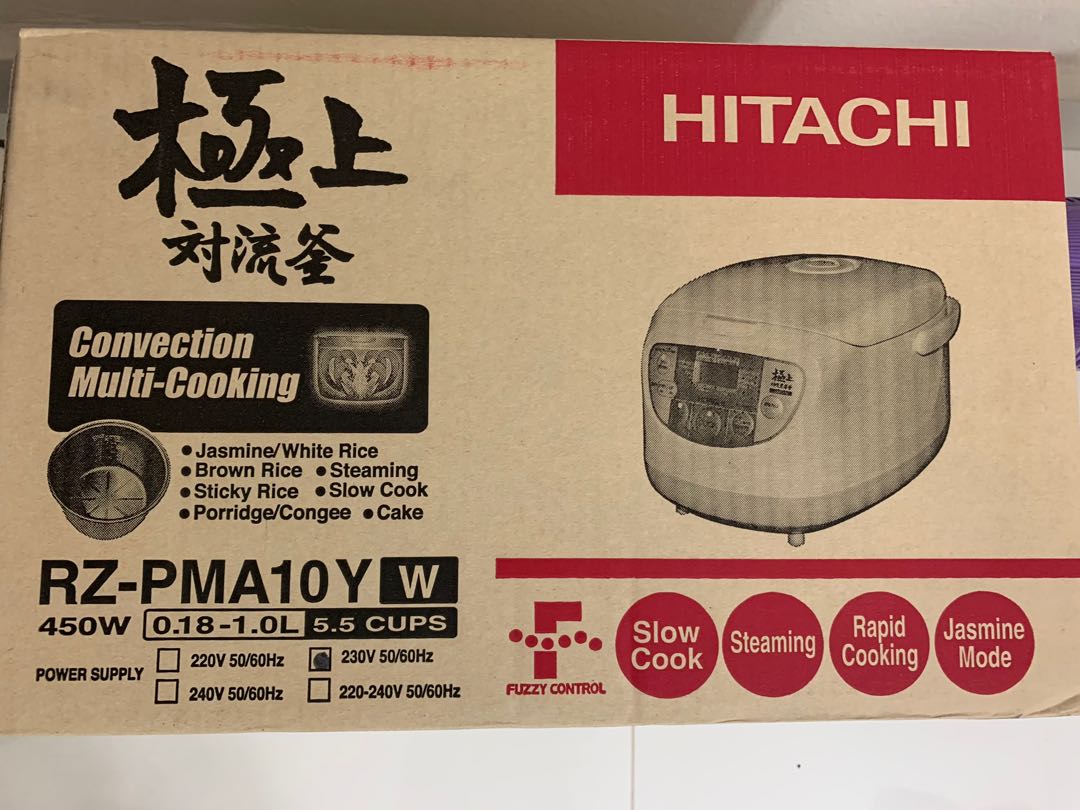 Hitachi RZPMA10Y 1.0 Litre Rice Cooker, TV & Home