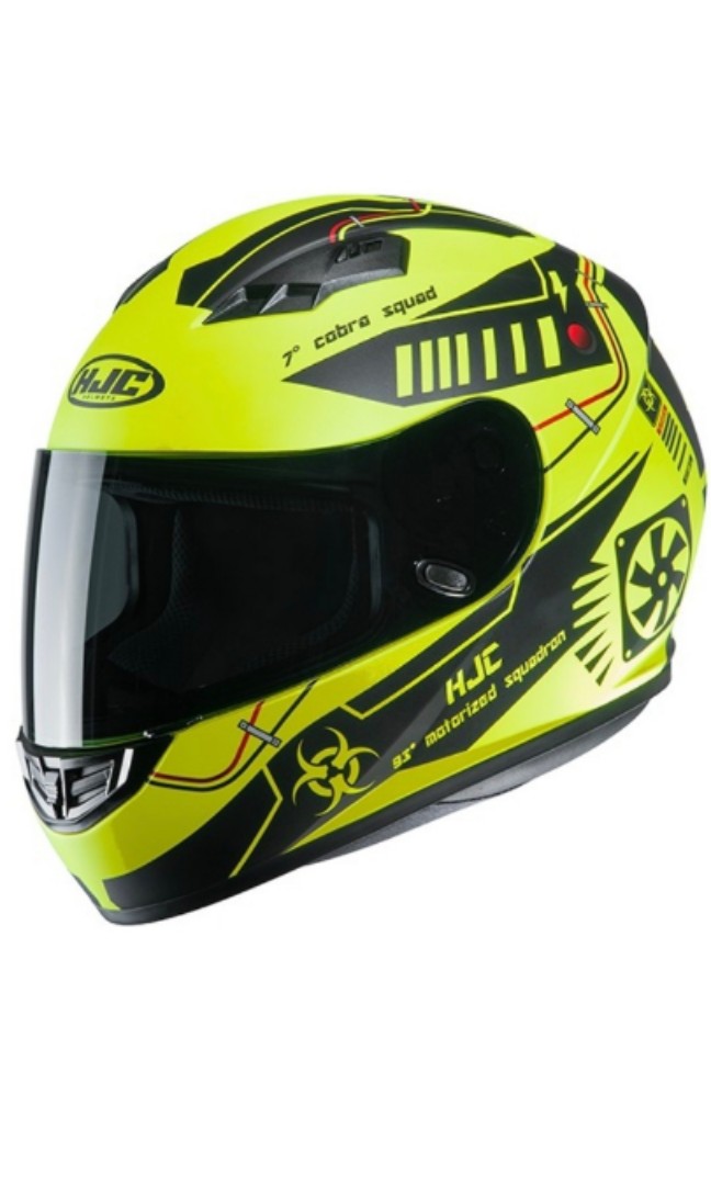 HJC helmet Lsize, Motorcycles, Motorcycle Accessories on Carousell
