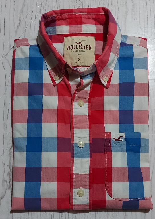 Hollister long sleeve polo top