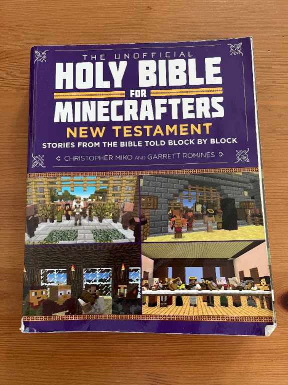 Holy bible for Minecraft, Hobbies & Toys, Books & Magazines, Children's ...