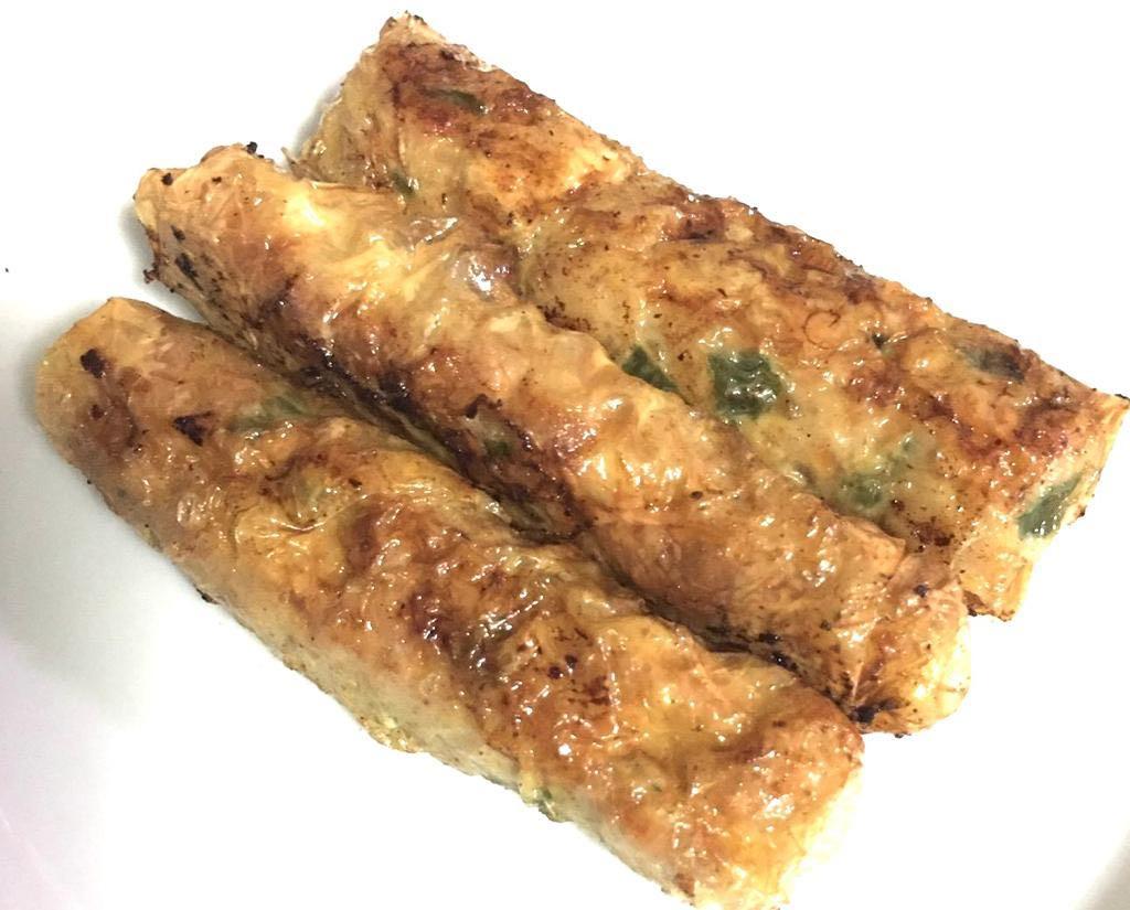 Homemade Ngoh Hiang Five SpicePork Rolls Wrapped With Beancurd Skin