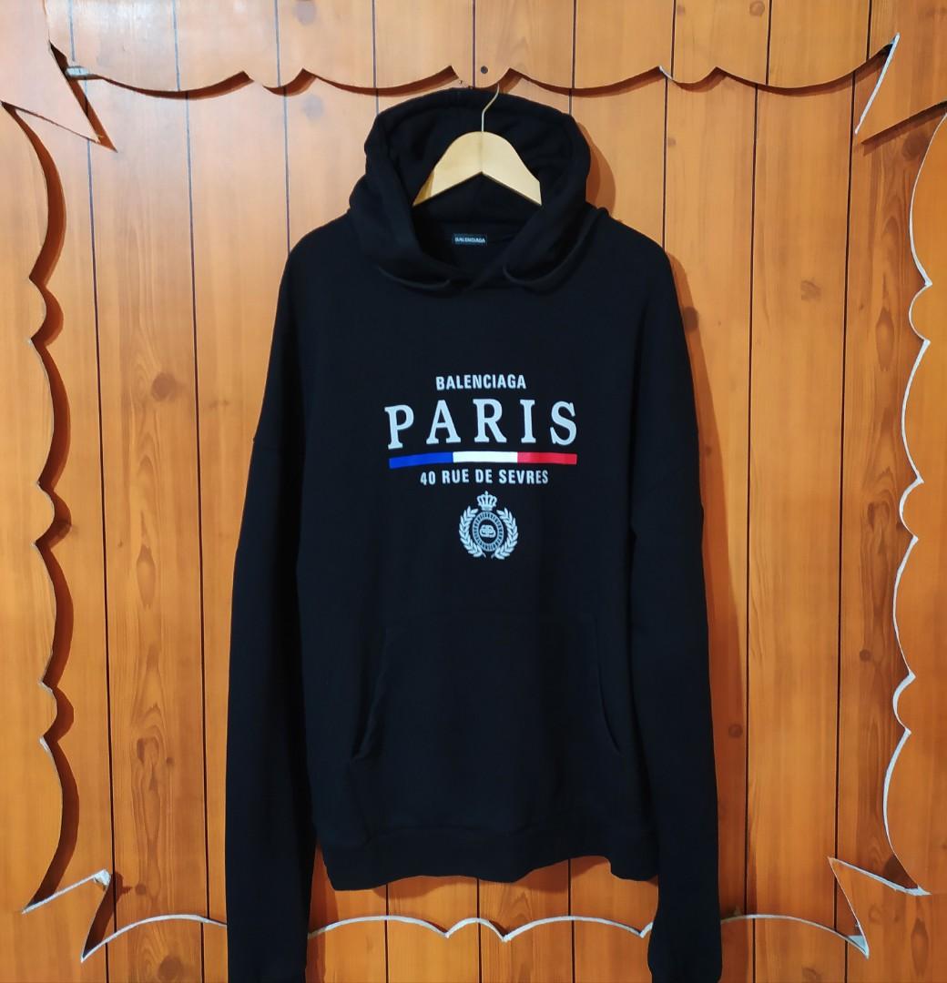 balenciaga paris hoodie
