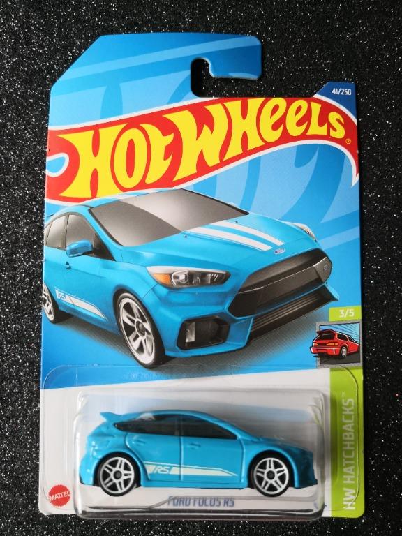 2016 FORD FOCUS RS HOT WHEELS MINT ON CARD 