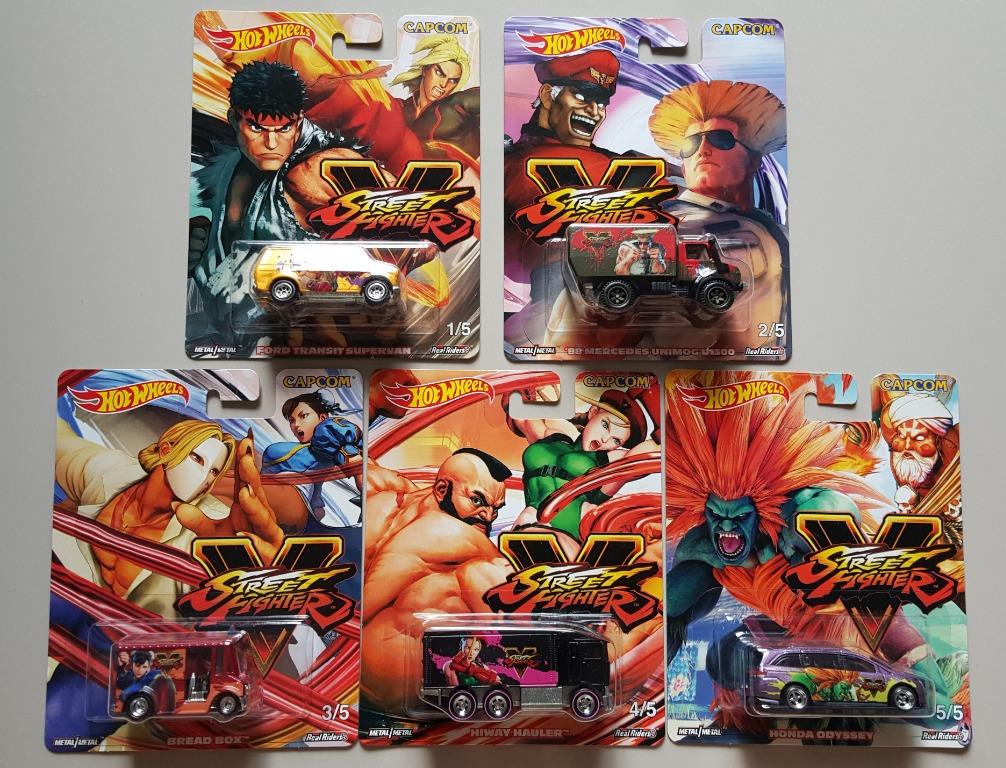 Hot wheels pop culture street fighter shop