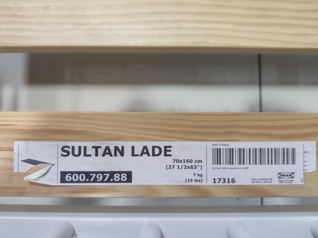 IKEA bed (SULTAN LADE) and mattress, Babies & Kids, Baby Nursery & Kids