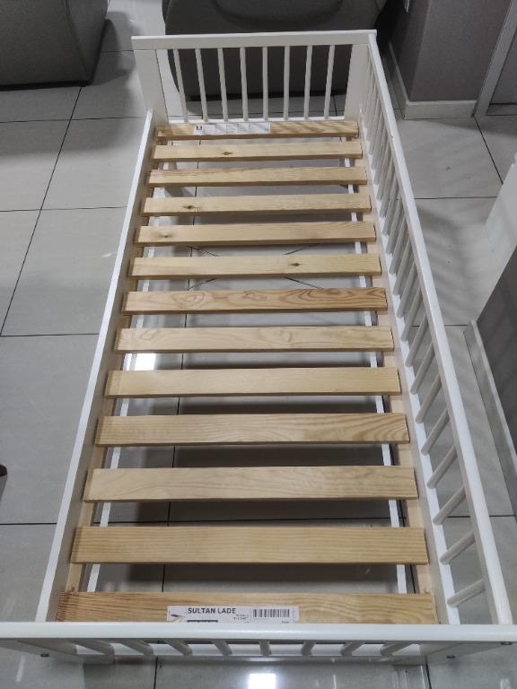 IKEA bed (SULTAN LADE) and mattress, Babies & Kids, Baby Nursery & Kids