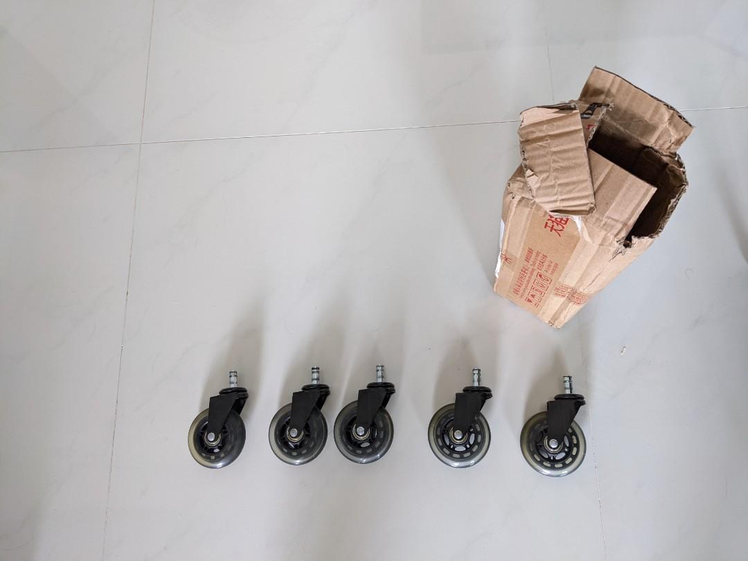 Ikea chair wheel replacements, Furniture & Home Living, Furniture