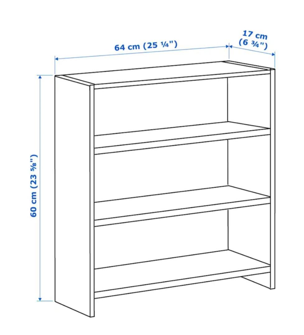 Ikea Study Desk & Shelf, Furniture & Home Living, Furniture, Tables