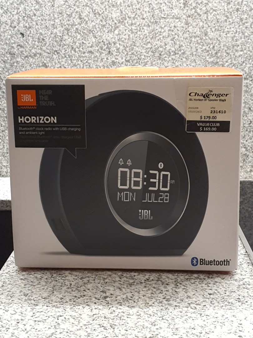JBL Bluetooth Speaker Clock, Furniture & Home Living, Home Decor