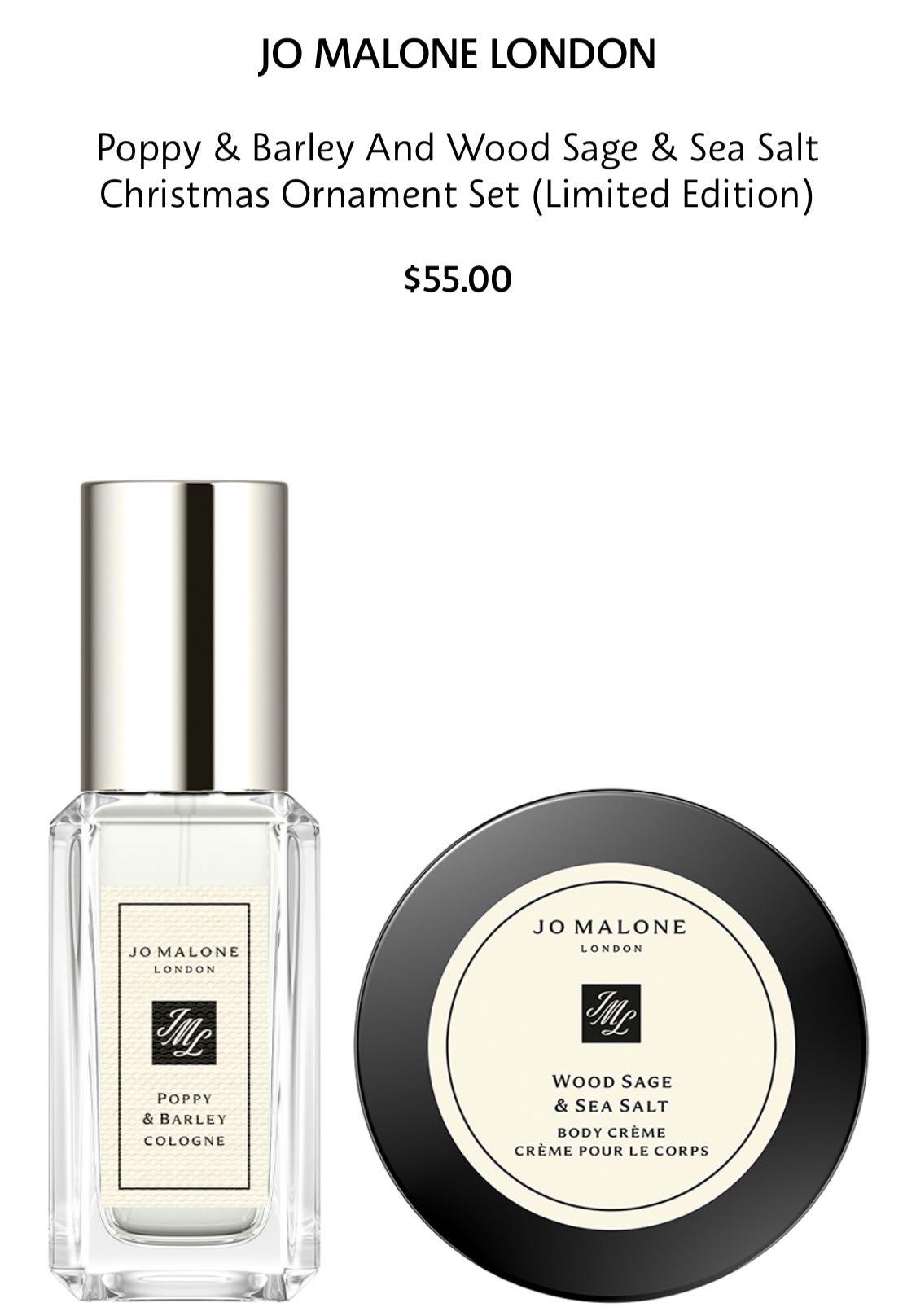 Jo malone poppy clearance and barley 50ml