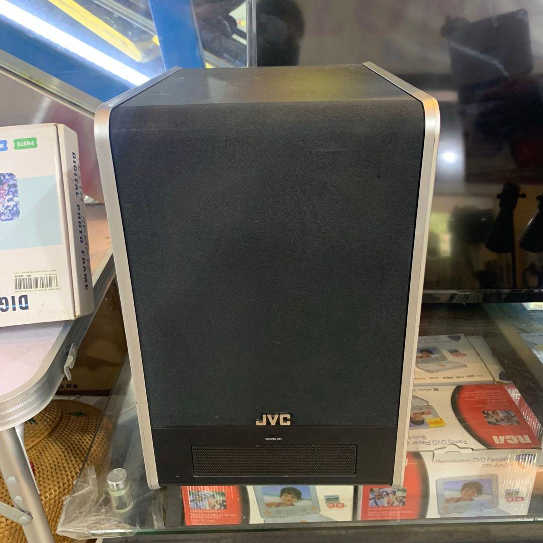 (DEFECT) JVC POWERED SUBWOOFER SPPWDD8, Electronics, Audio on Carousell
