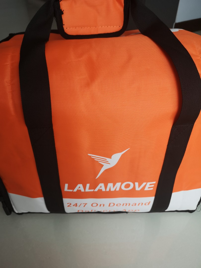 Lalamove thermal bag / insulated bag for riders, Motorbikes on Carousell