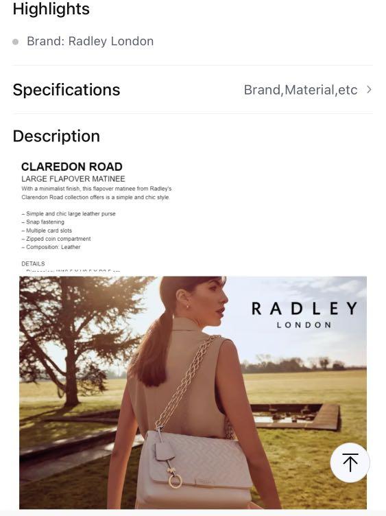Radley leather purse on sale