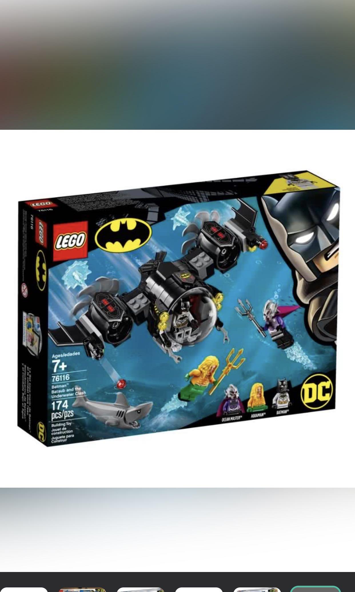 Lego Batman submarine Hobbies Toys Toys Games on Carousell