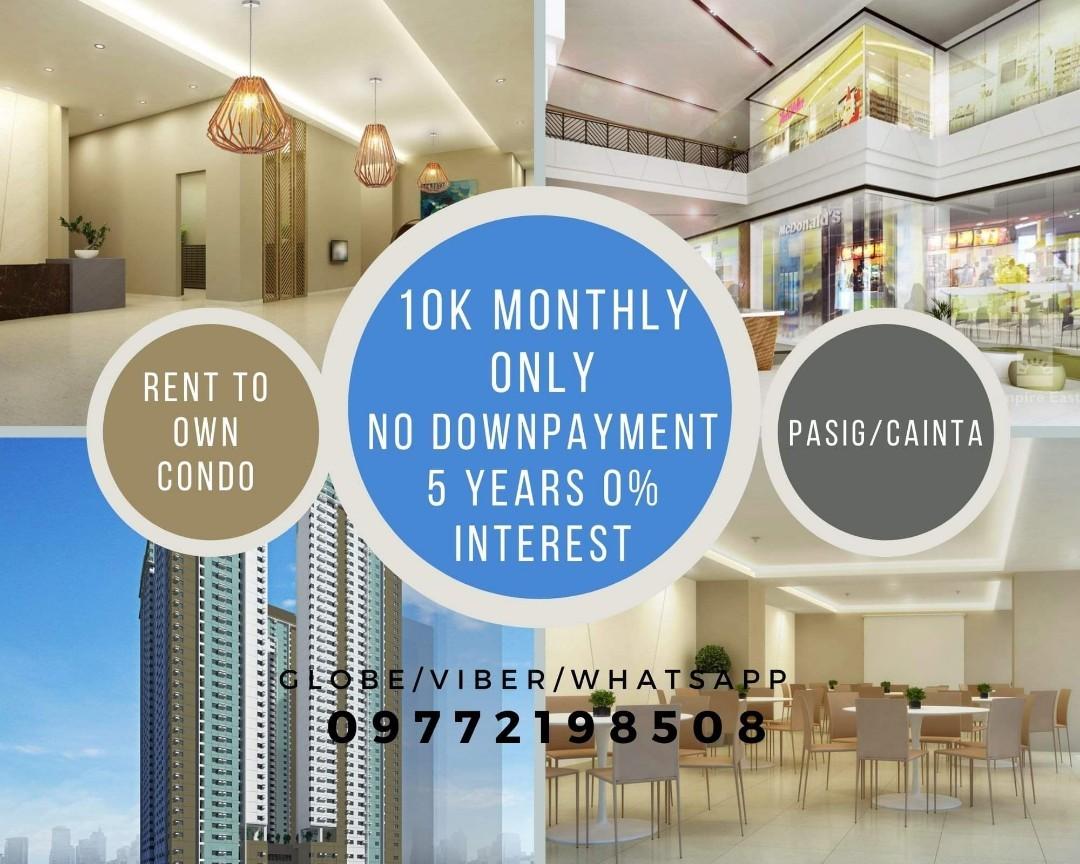 Lifetime Condo 1BR RENT TO OWN 10K Monthly in Edsa Shaw Mandaluyong