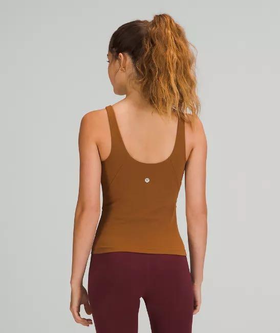 NWT, Lululemon Align High-Rise Crop 21 in Copper Brown Size 20