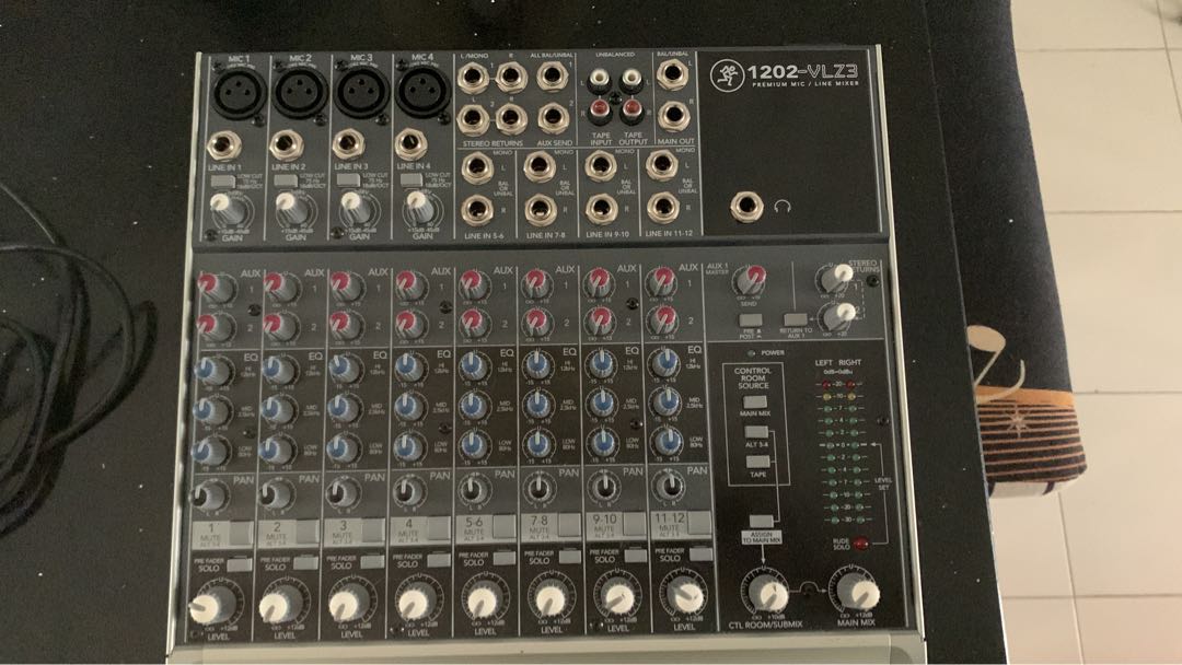 Mackie Mixer 1202VLZ3, Audio, Soundbars, Speakers & Amplifiers on