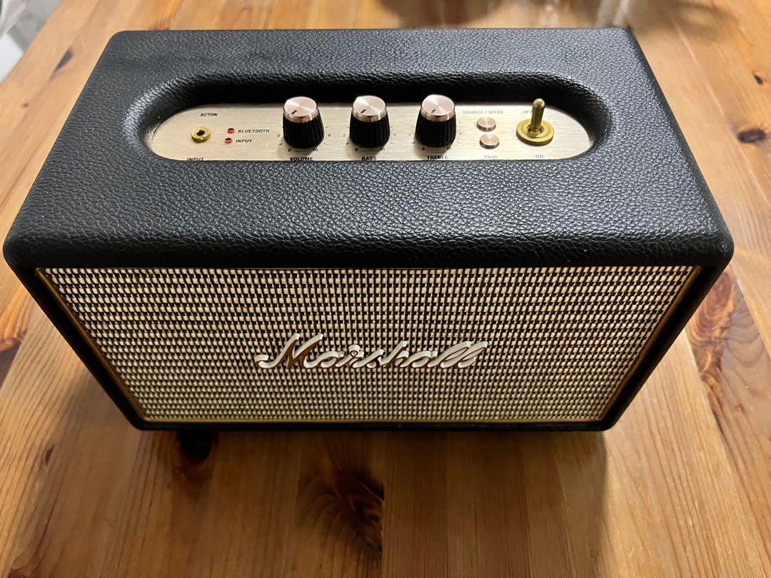 Marshall 04091802 Acton Wireless Bluetooth Speaker Black