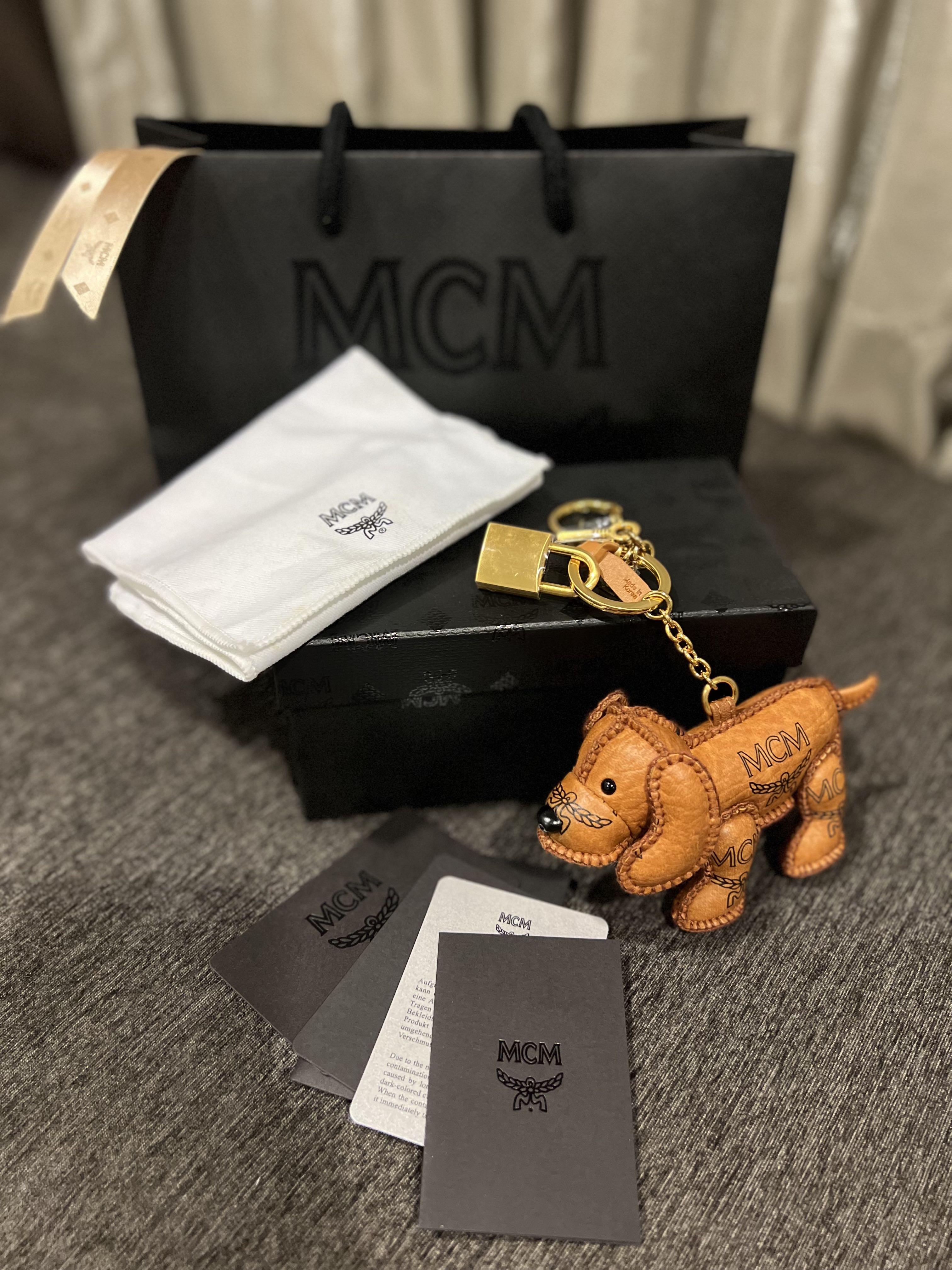 mcm dog charm