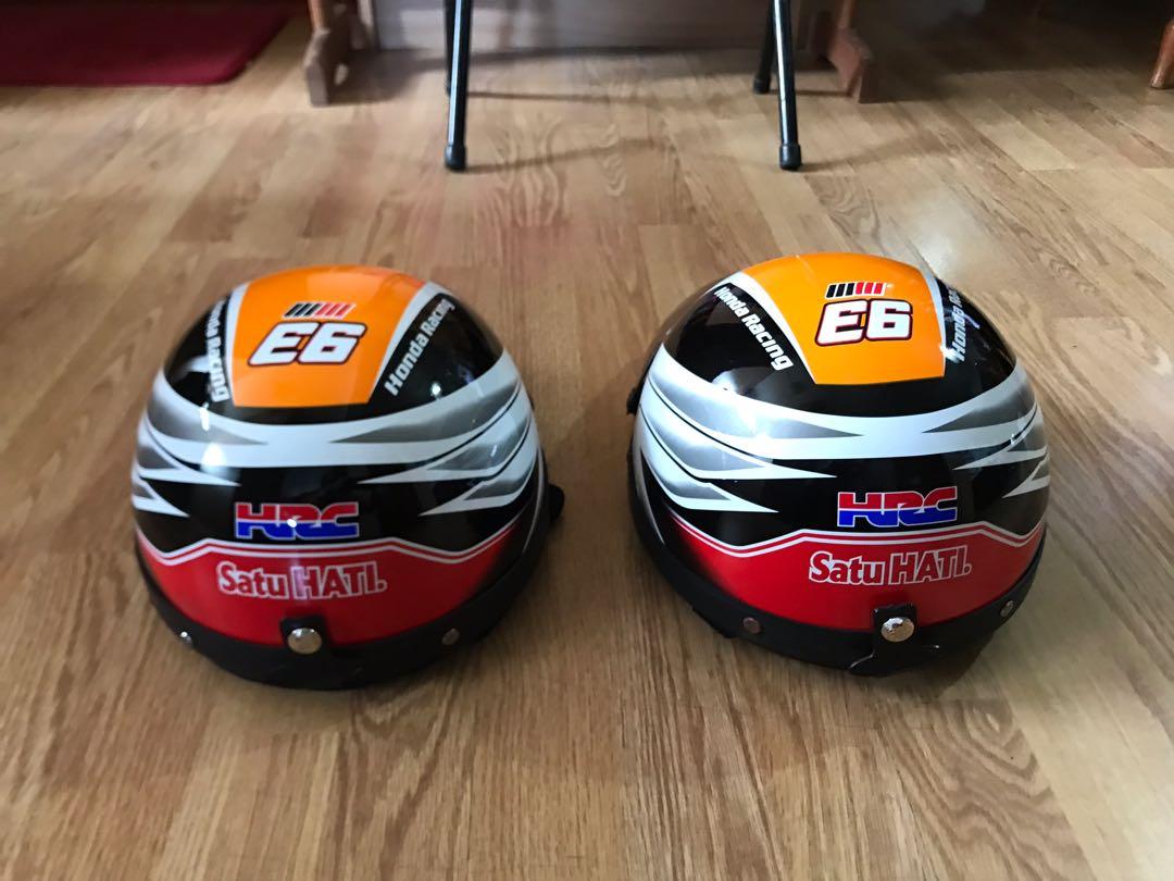 MHR Repsol Half Cap Helmets 