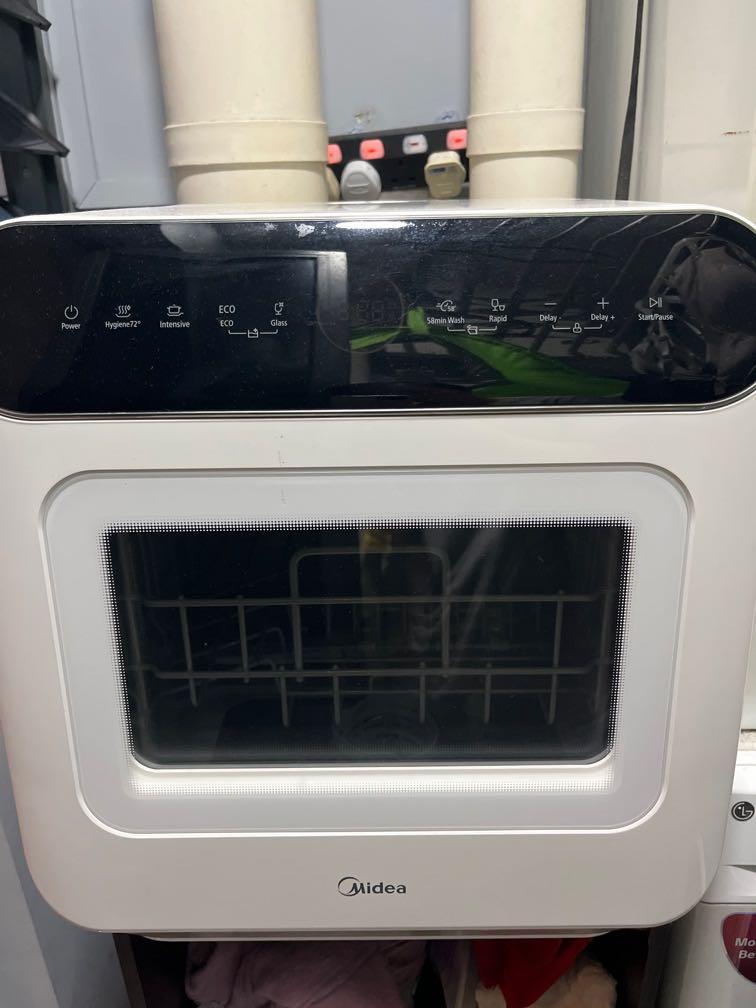 Midea portable dishwasher, TV & Home Appliances, Kitchen Appliances