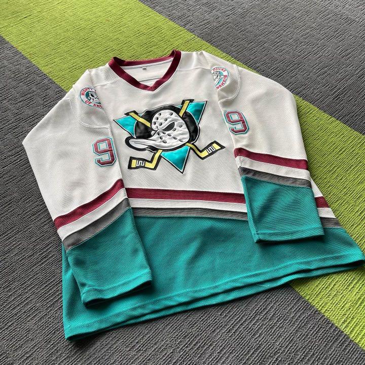 Custom Movie Ice Hockey Jersey Mighty Ducks Jerseys #96 Conway #99 BANKS  #18