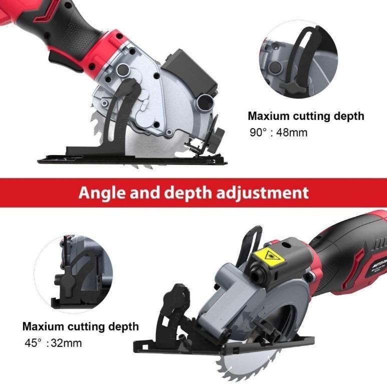 Meterk mini circular saw hot sale