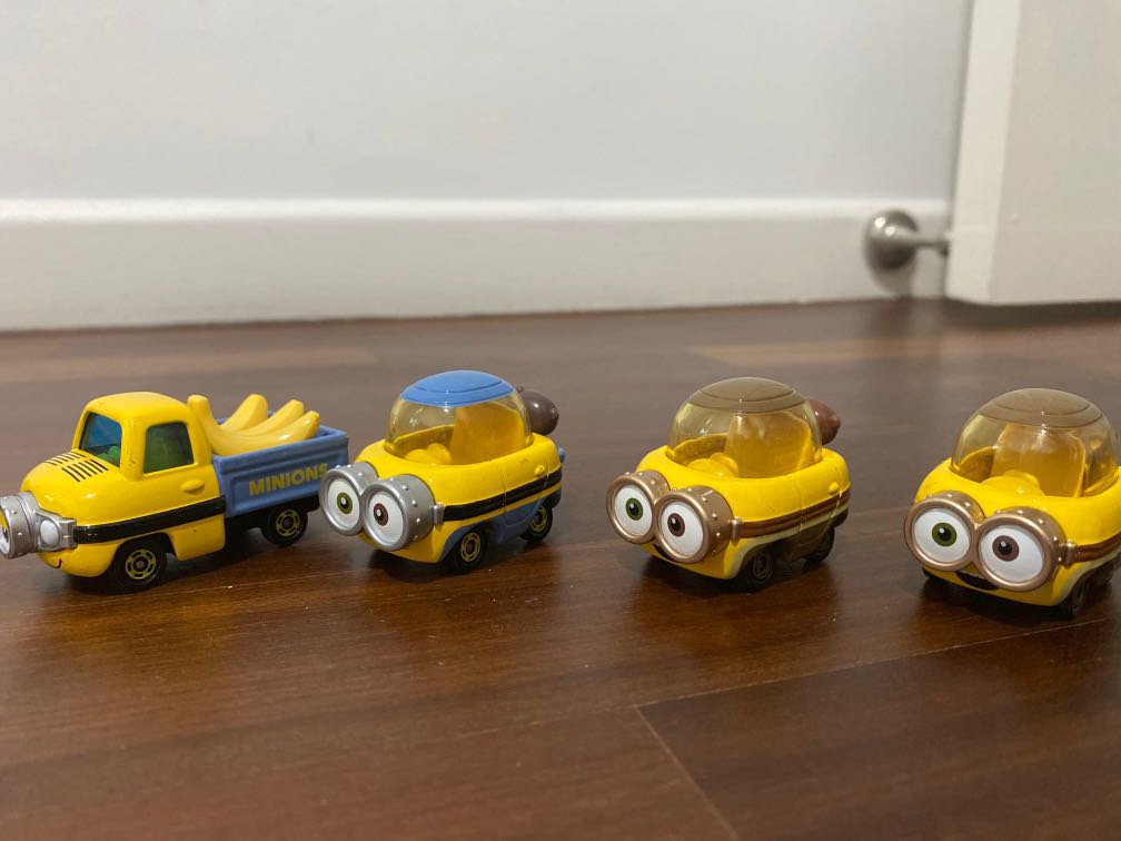Minions cars, Hobbies & Toys, Toys & Games on Carousell