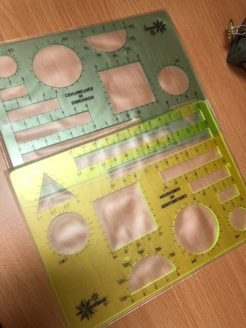 Model rulers, Hobbies & Toys, Stationery & Craft, Stationery & School