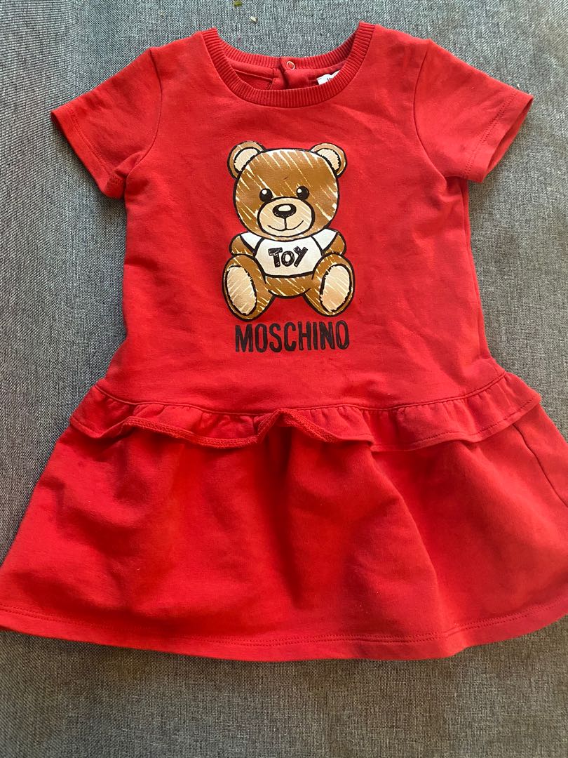 moschino baby red dress Babies Kids Babies Kids Fashion on