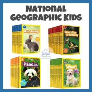 National Geographic Kids Readers Level 1 Set 1 - 10-Book Set