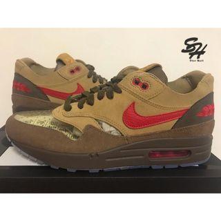 CLOT x NIKE AIR MAX 1 KOD 死亡之吻 2.0 茶葉 DD1870-200