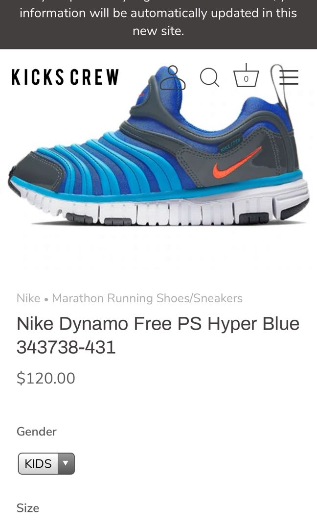 dynamo free size 12