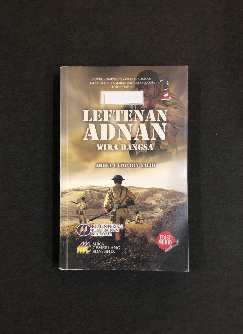 Novel Leftenan Adnan Wira Bangsa Tingkatan 4, Textbooks on Carousell