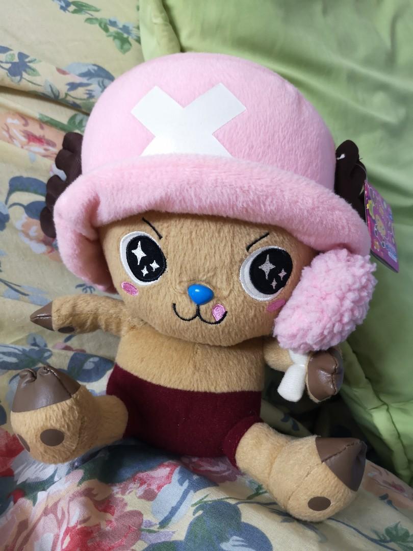 [Banpresto] One Piece Chopper SoftToy Plushie flower version, Hobbies