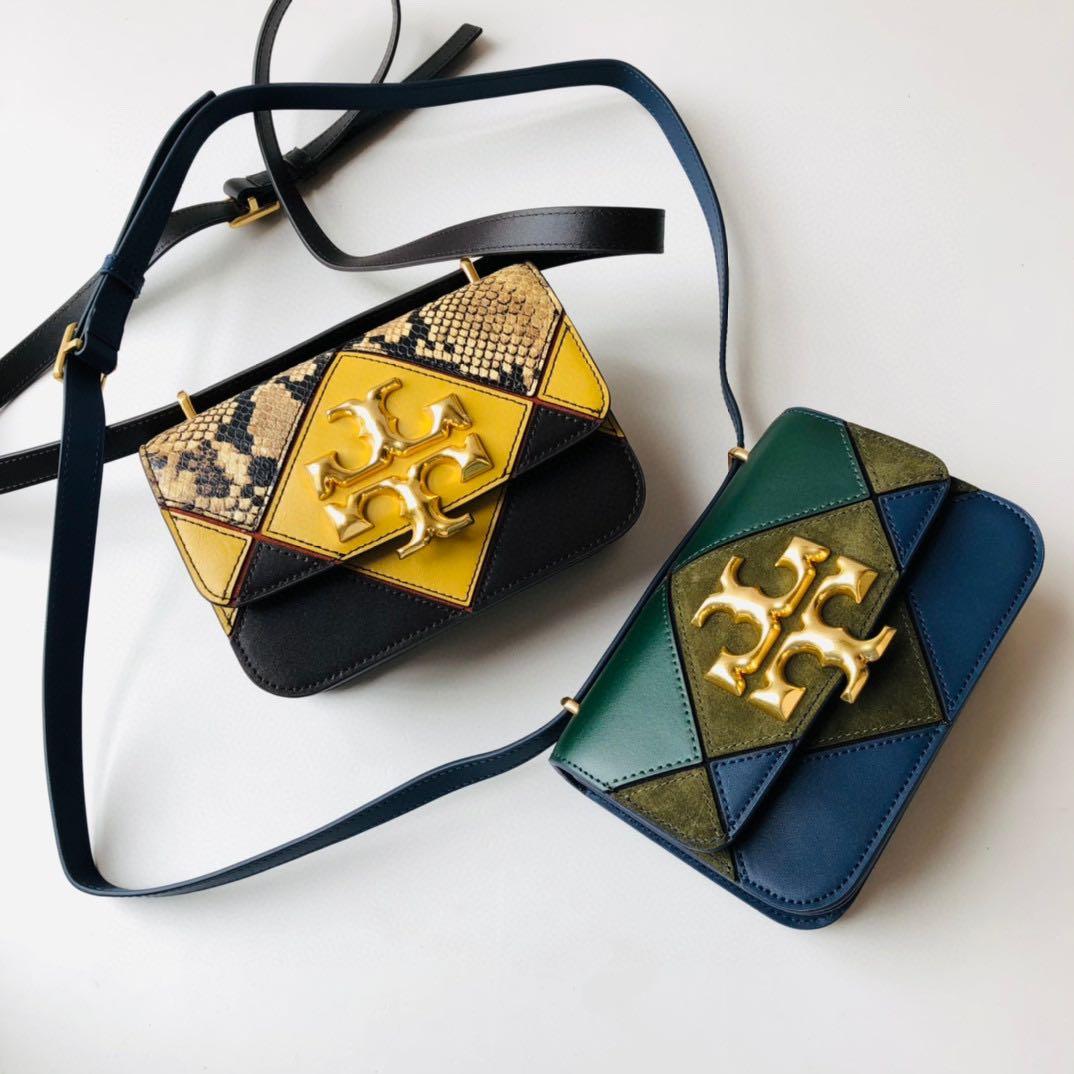 Original Tory Burch snake skin Eleanor bag