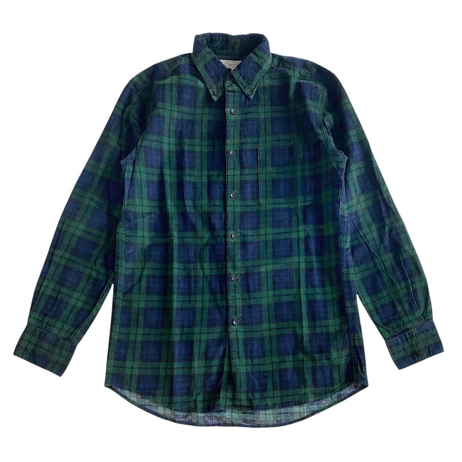 Plaid Flannel Shirt Kemeja Kotak Kotak 