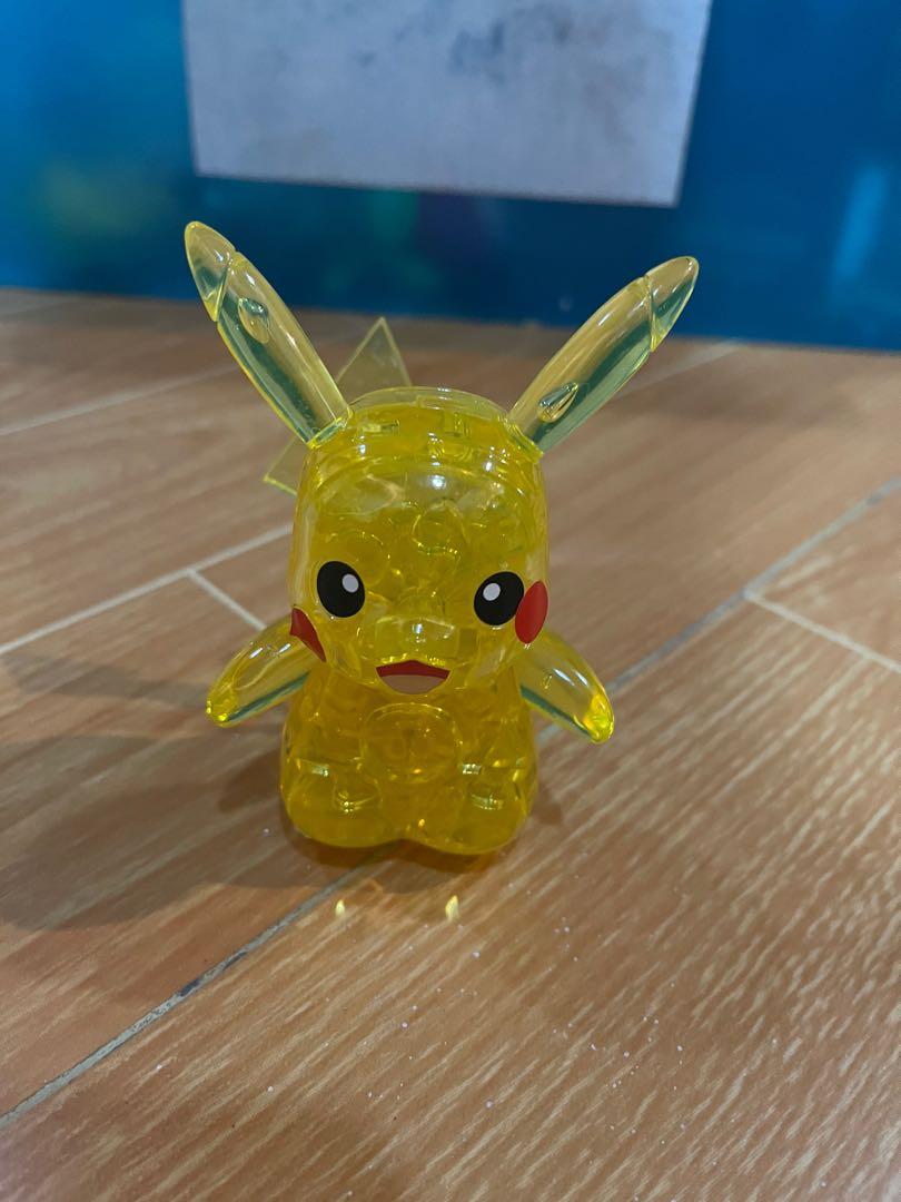 Pikachu Pocket Monster 29 piece Crystal Gallery 3D Puzzle Japan