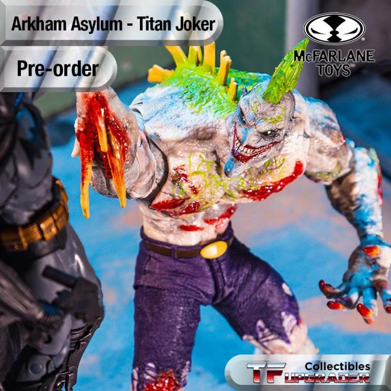 Pre-order] McFarlane Toys DC Multiverse Arkham Asylum Titan Joker Megafig,  Hobbies & Toys, Collectibles & Memorabilia, Fan Merchandise on Carousell