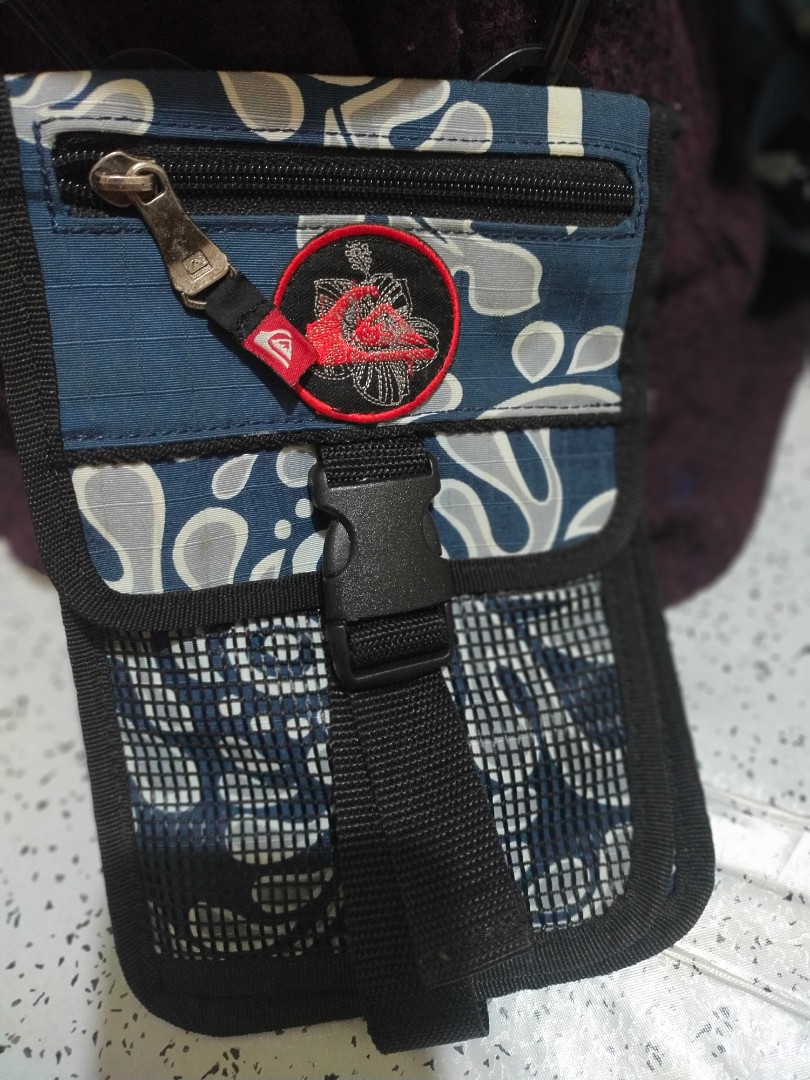 QUICKSILVER ORIGINAL SLING AND WAIST BAG passport bag wallet card SUPER