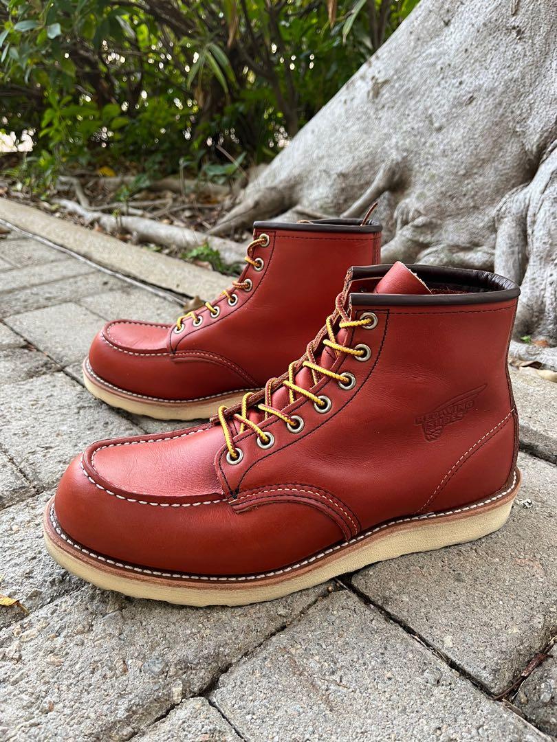 Red Wing 8875 US 8D 赤茶色, 男裝, 鞋, 靴- Carousell