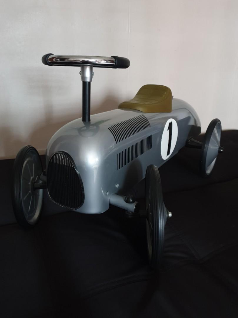 Schylling silver 2025 racecar metal speedster