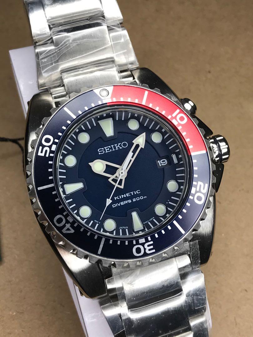SOLD OUT 🔥🔥Seiko SKA369P1 Kinetic 200m WR Diver's Gents Watch, Men's  Fashion, Watches & Accessories, Watches on Carousell