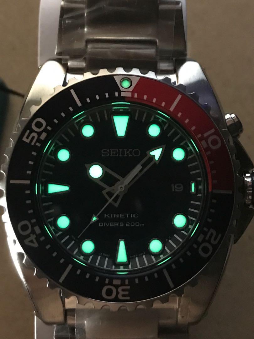 SOLD OUT 🔥🔥Seiko SKA369P1 Kinetic 200m WR Diver's Gents Watch, Men's  Fashion, Watches & Accessories, Watches on Carousell